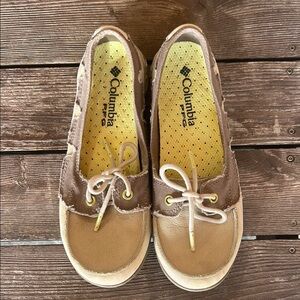 Columbia Brown and Tan Casual Shoes